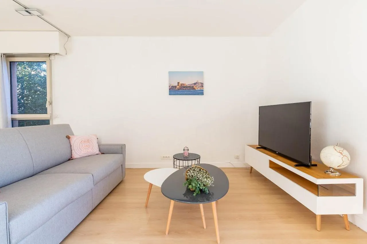 Michel-Ange, Appartement avec Terrasse et Parking Marseille