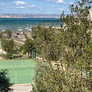  Appartement Spacious Studio W Sea View Terrace Near The Beach In Welkeys