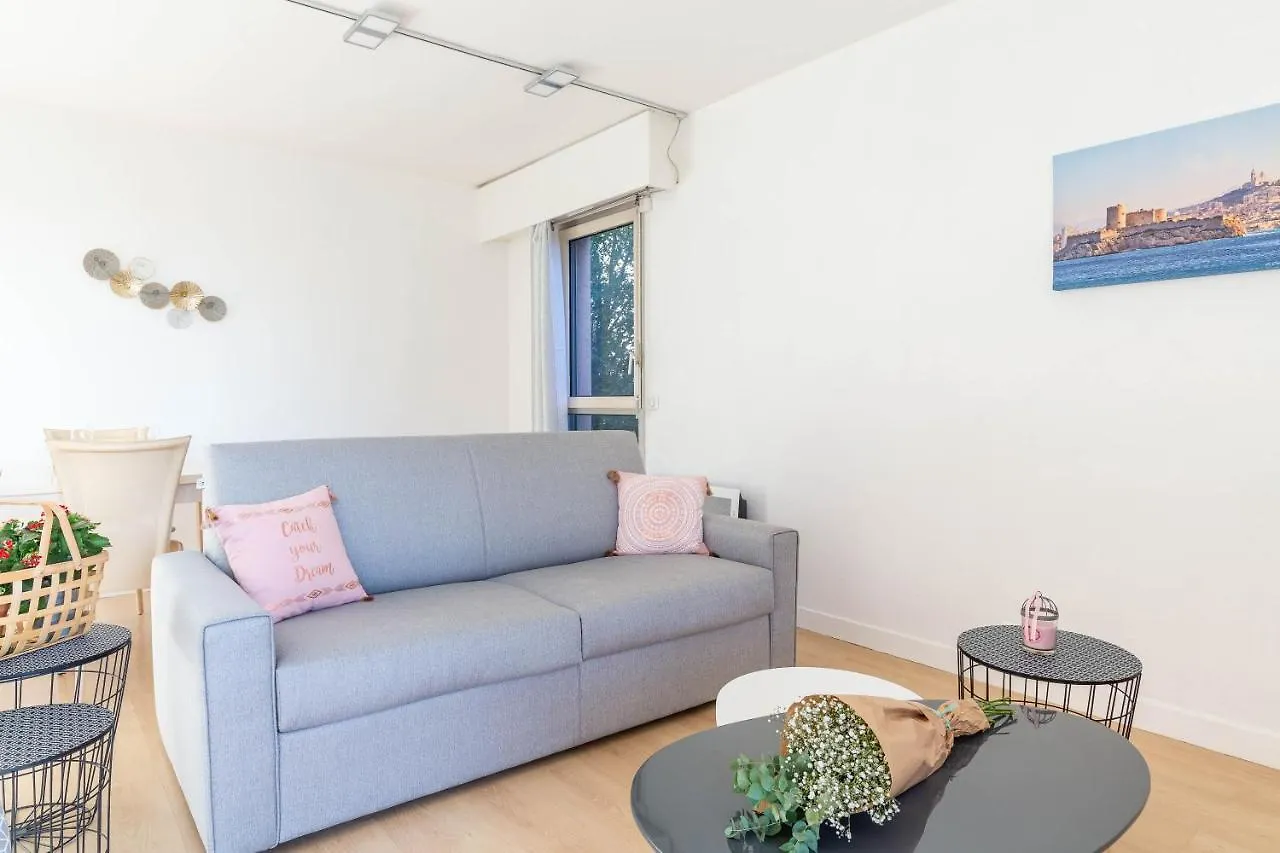 Michel-Ange, Appartement Avec Terrasse Et Parking Marseille 0*,